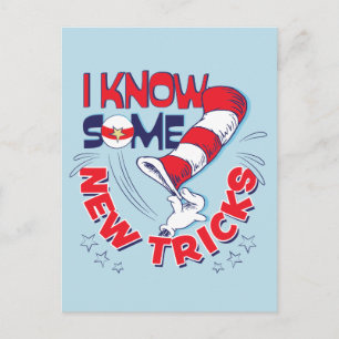 Cat In the Hat I Know Some New Tricks Postcard