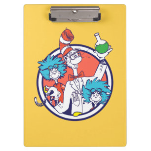 Cat in the Hat & Lab Tech One Lab Tech Two Clipboard