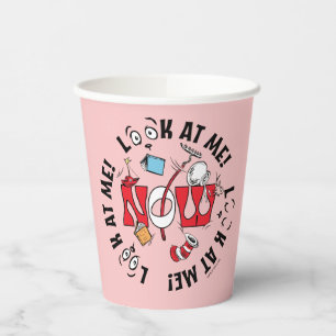 Cat In the Hat   Look At Me! Look At Me! Paper Cups