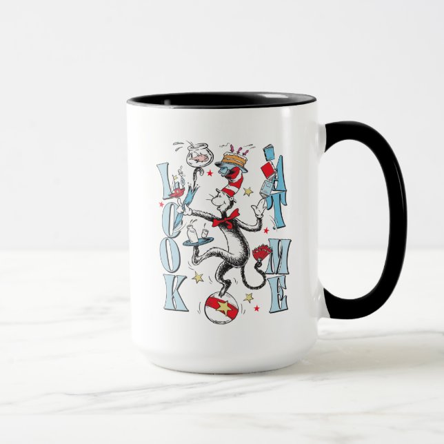 Cat In the Hat | Look At Me Mug (Right)