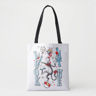 Cat In the Hat Look At Me Tote Bag