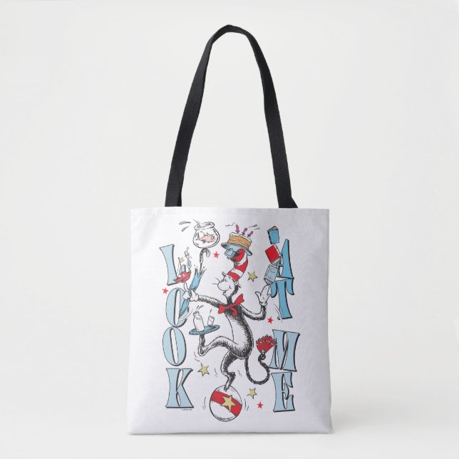 Cat In the Hat | Look At Me Tote Bag (Front)