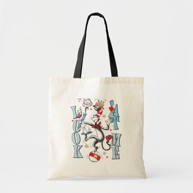 Cat In the Hat | Look At Me Tote Bag (Front)