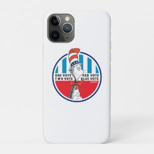 Cat in the Hat   One Vote, Two Vote iPhone 11 Pro Case