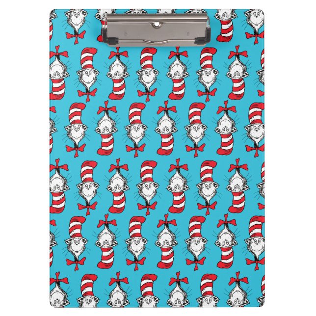 Cat In The Hat Pattern Clipboard (Front)