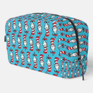 Cat In The Hat Pattern Dopp Kit