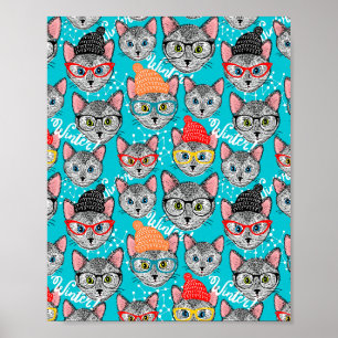 Cat in the hat poster