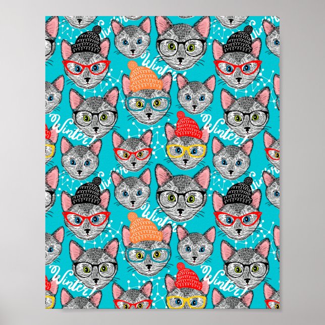 Cat in the hat poster (Front)
