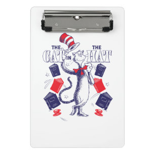 Cat In the Hat   Reading Books Mini Clipboard