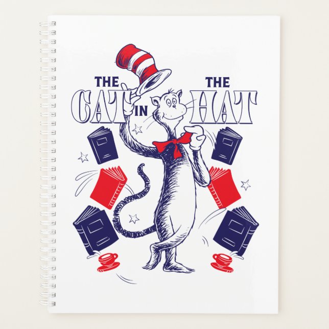 Cat In the Hat | Reading Books Planner (Front)