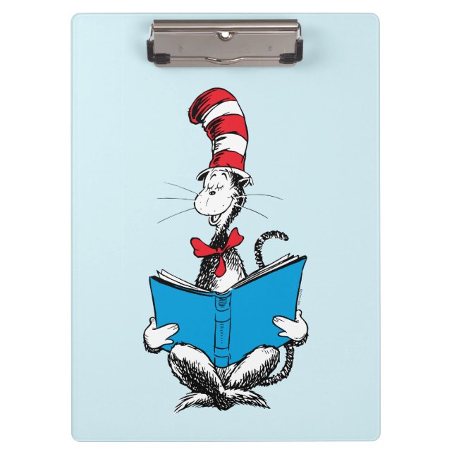 Cat in the Hat Reading Clipboard (Front)