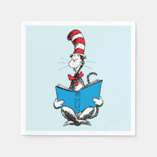 Cat in the Hat Reading Napkin