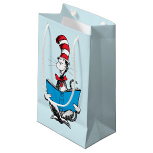 Cat in the Hat Reading Small Gift Bag