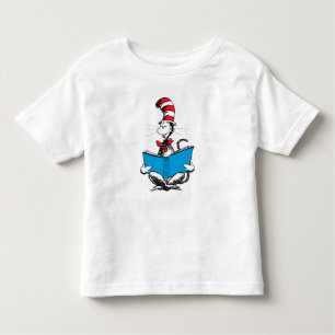 Cat in the Hat Reading Toddler T-Shirt