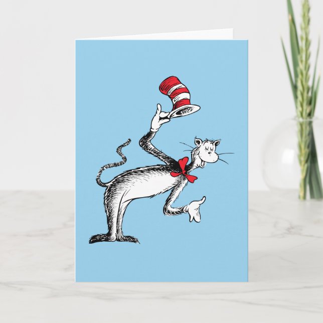 Cat in the Hat Takes A Bow Card (Front)