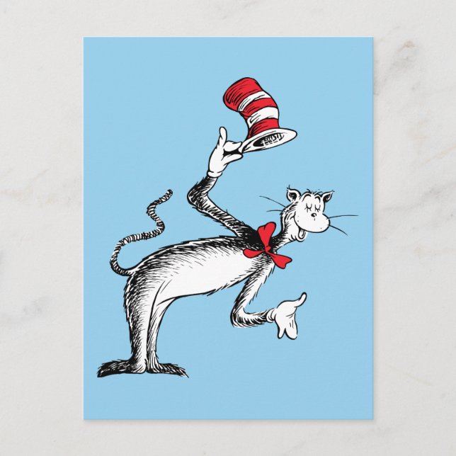 Cat in the Hat Takes A Bow Postcard (Front)