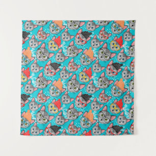 Cat in the hat tapestry