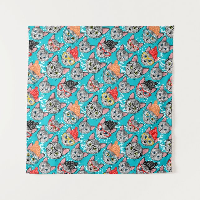 Cat in the hat tapestry (Front)