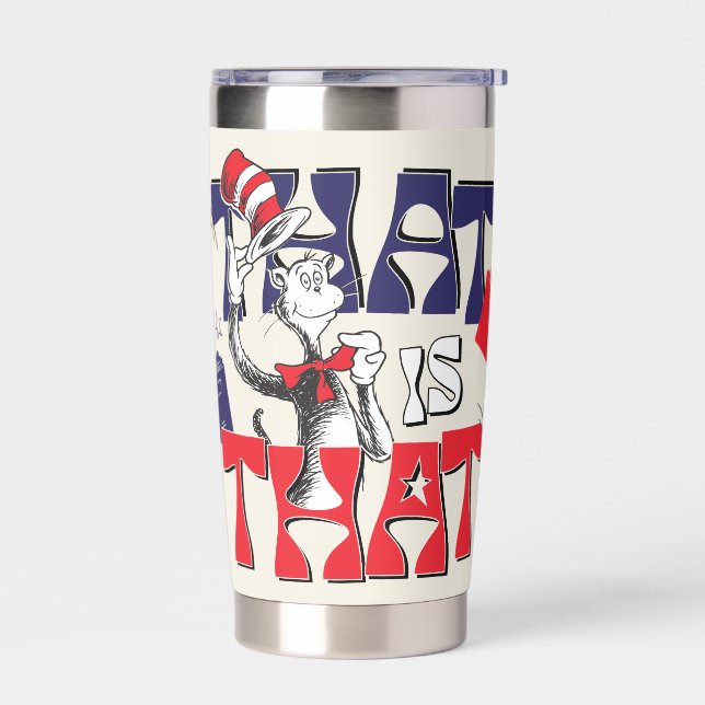 Cat In the Hat | That Is That Insulated Tumbler (Left)