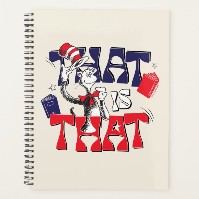 Cat In the Hat | That Is That Planner (Front)