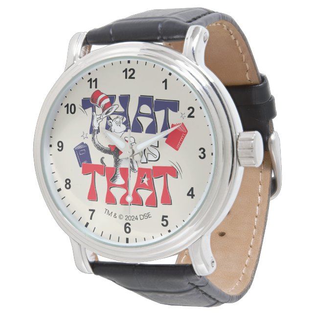 Cat In the Hat | That Is That Watch (Angled)