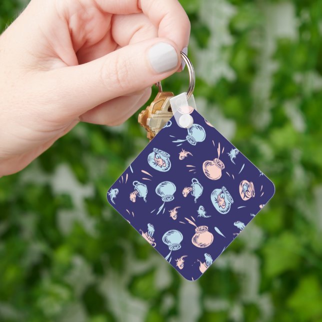 Cat In The Hat | The Fish Pattern Key Ring (Hand)