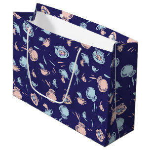 Cat In The Hat   The Fish Pattern Large Gift Bag