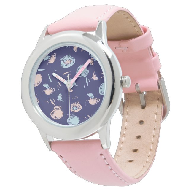 Cat In The Hat | The Fish Pattern Watch (Angled)