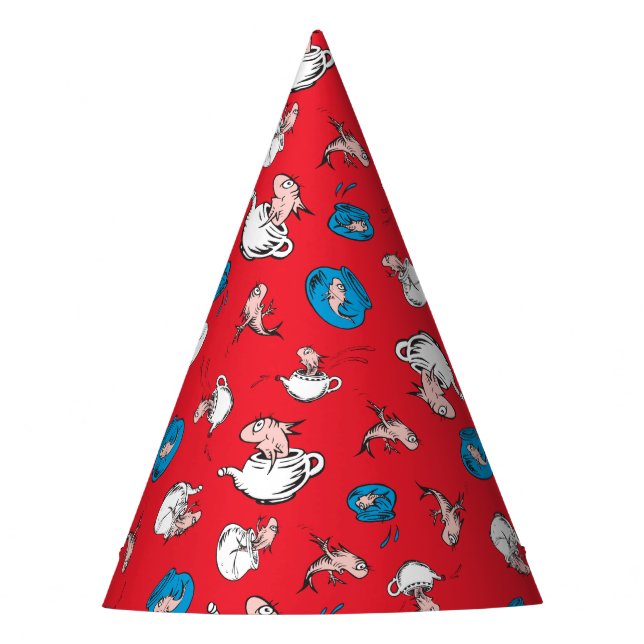 Cat In The Hat | The Fish Red Pattern (Front)