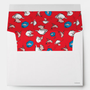 Cat In The Hat   The Fish Red Pattern Envelope