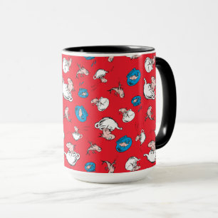 Cat In The Hat   The Fish Red Pattern Mug