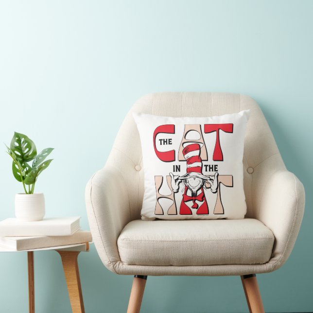 Cat In the Hat | The Silly Cat In The Hat Cushion (Chair)
