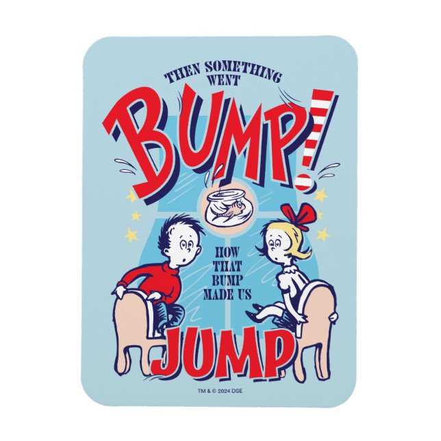 Cat In the Hat | Then Something Went Bump Magnet (Vertical)