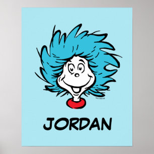 Cat in the Hat   Thing 1 Thing 2 - Custom Thing Poster