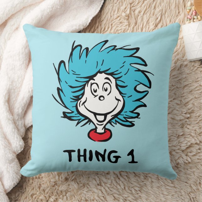 Cat in the Hat | Thing One Cushion (Blanket)