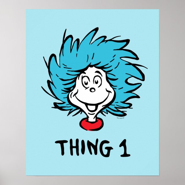 Cat in the Hat | Thing One Poster (Front)