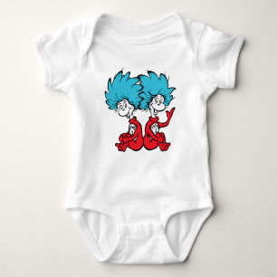 Cat in the Hat Thing One & Thing Two Baby Bodysuit