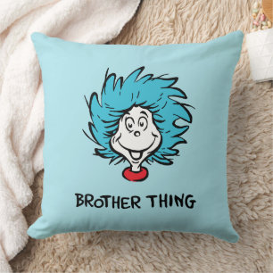 Cat in the Hat Thing One Thing Two Brother Thing Cushion