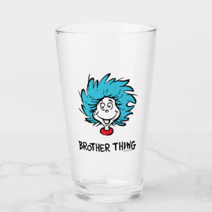 Cat in the Hat Thing One Thing Two Brother Thing Glass