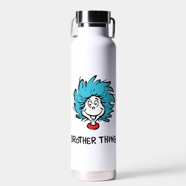 Cat in the Hat Thing One Thing Two Brother Thing Water Bottle (Front)