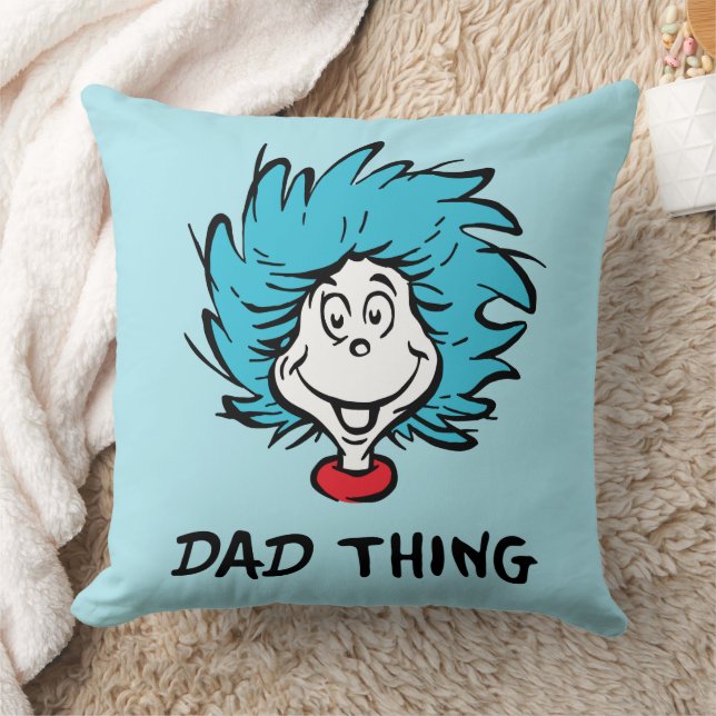 Cat in the Hat | Thing One Thing Two - Dad Thing Cushion (Blanket)