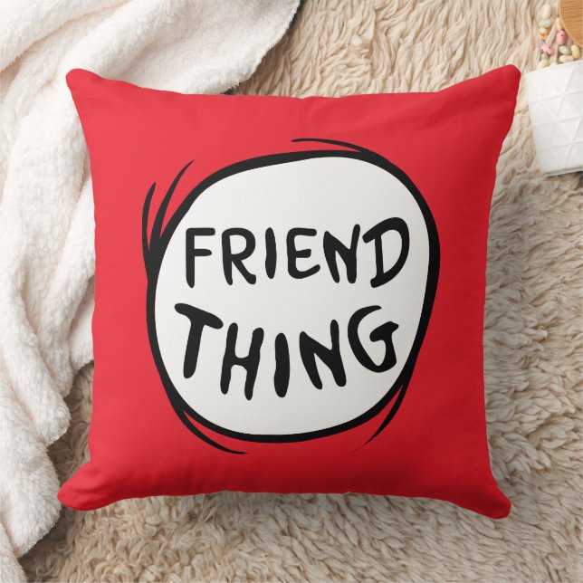 Cat in the Hat Thing One Thing Two - Friend Thing Cushion (Blanket)
