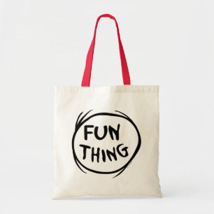 Cat in the Hat Thing One Thing Two - Fun Thing Tote Bag