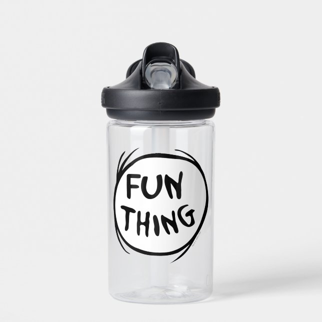 Cat in the Hat | Thing One Thing Two - Fun Thing Water Bottle (Front)