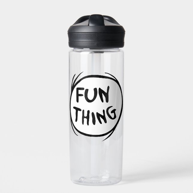 Cat in the Hat | Thing One Thing Two - Fun Thing Water Bottle (Front)
