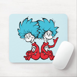 Cat in the Hat Thing One & Thing Two Mouse Pad