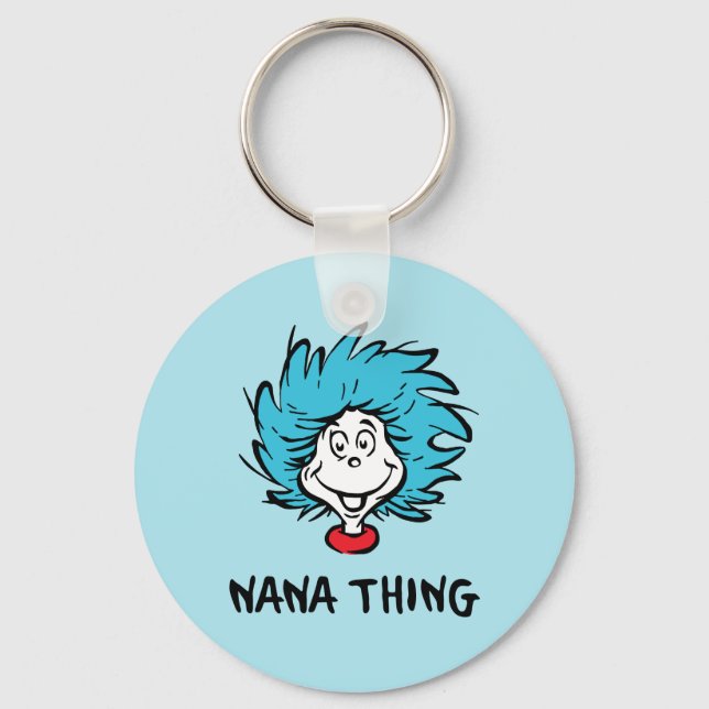 Cat in the Hat | Thing One Thing Two - Nana Thing Key Ring (Front)
