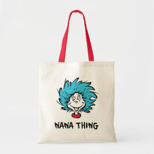 Cat in the Hat Thing One Thing Two - Nana Thing Tote Bag
