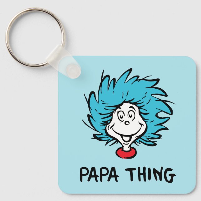 Cat in the Hat | Thing One Thing Two - Papa Thing Key Ring (Front)