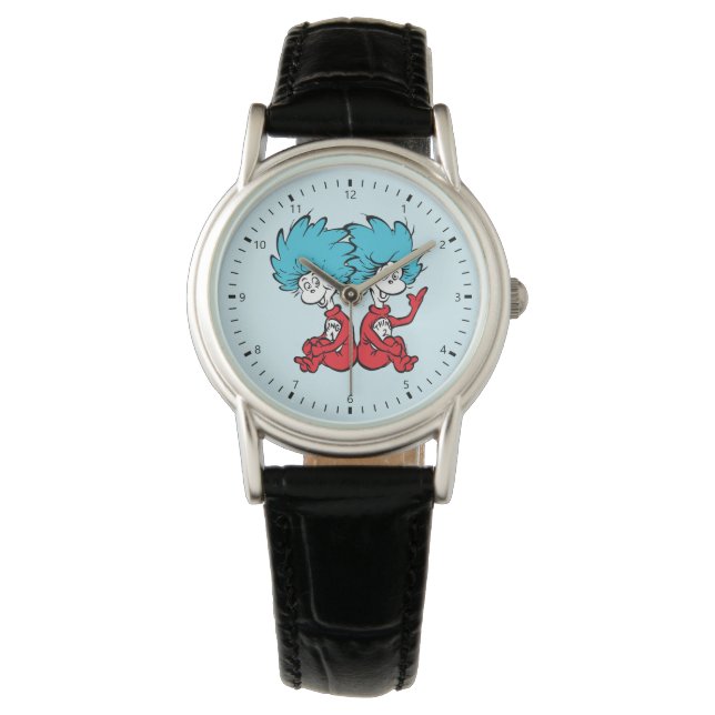 Cat in the Hat Thing One & Thing Two Watch (Front)